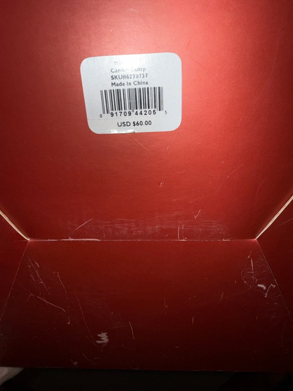Lenox holiday candle lamp - Picture 9 of 9